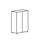 Vitrines et meubles haut
